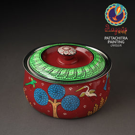  Odisha Pattachitra Painting Stainless Steel Toral Khalbatta Dholak 