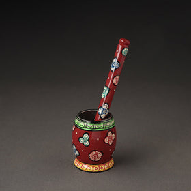  Odisha Pattachitra Painting Stainless Steel Toral Khalbatta Dholak 