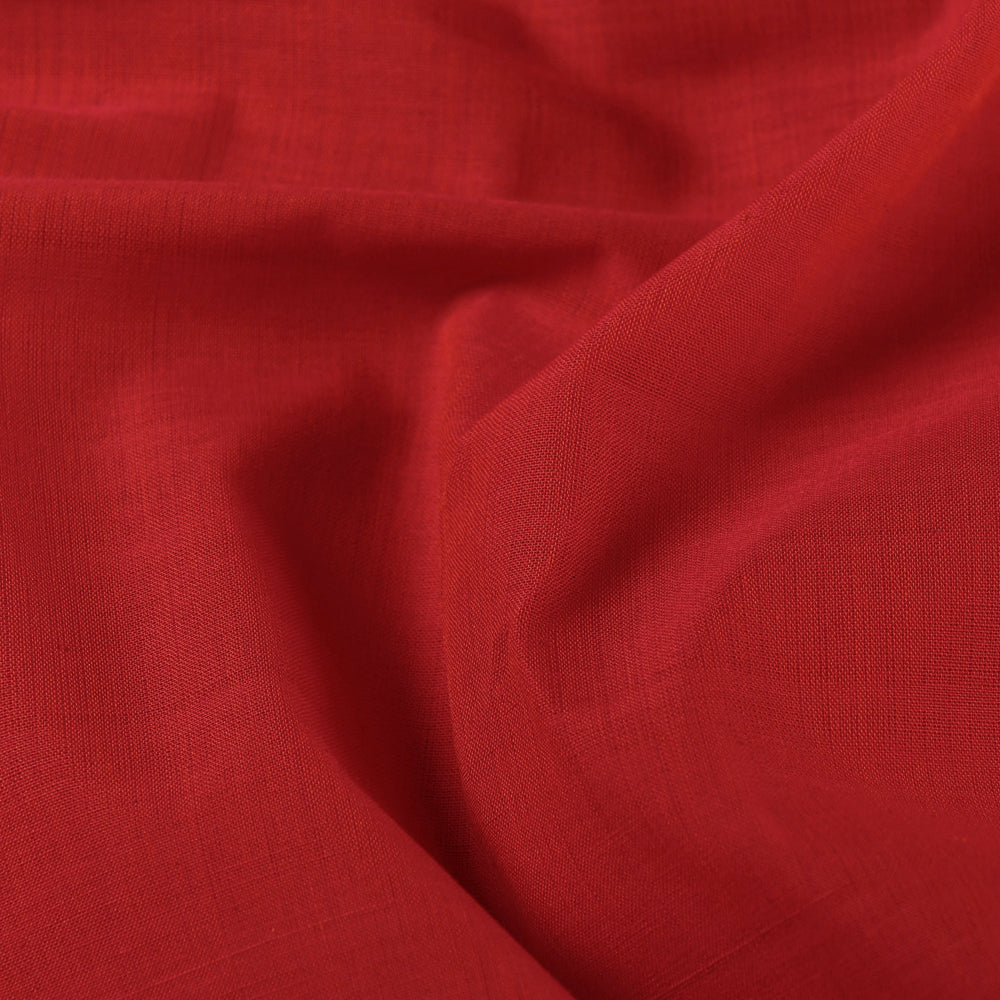 Buy Red - Original Mangalagiri Handloom Cotton Fabric Online at iTokri.com