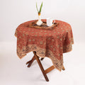 Buy Original Pedana Kalamkari Block Printed Cotton Table Cover Online at itokri.com