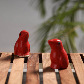  Handcrafted Ceramic Toys (Set of 2) 