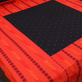 Red - patchwork cotton double jacquard bed sheet set 17