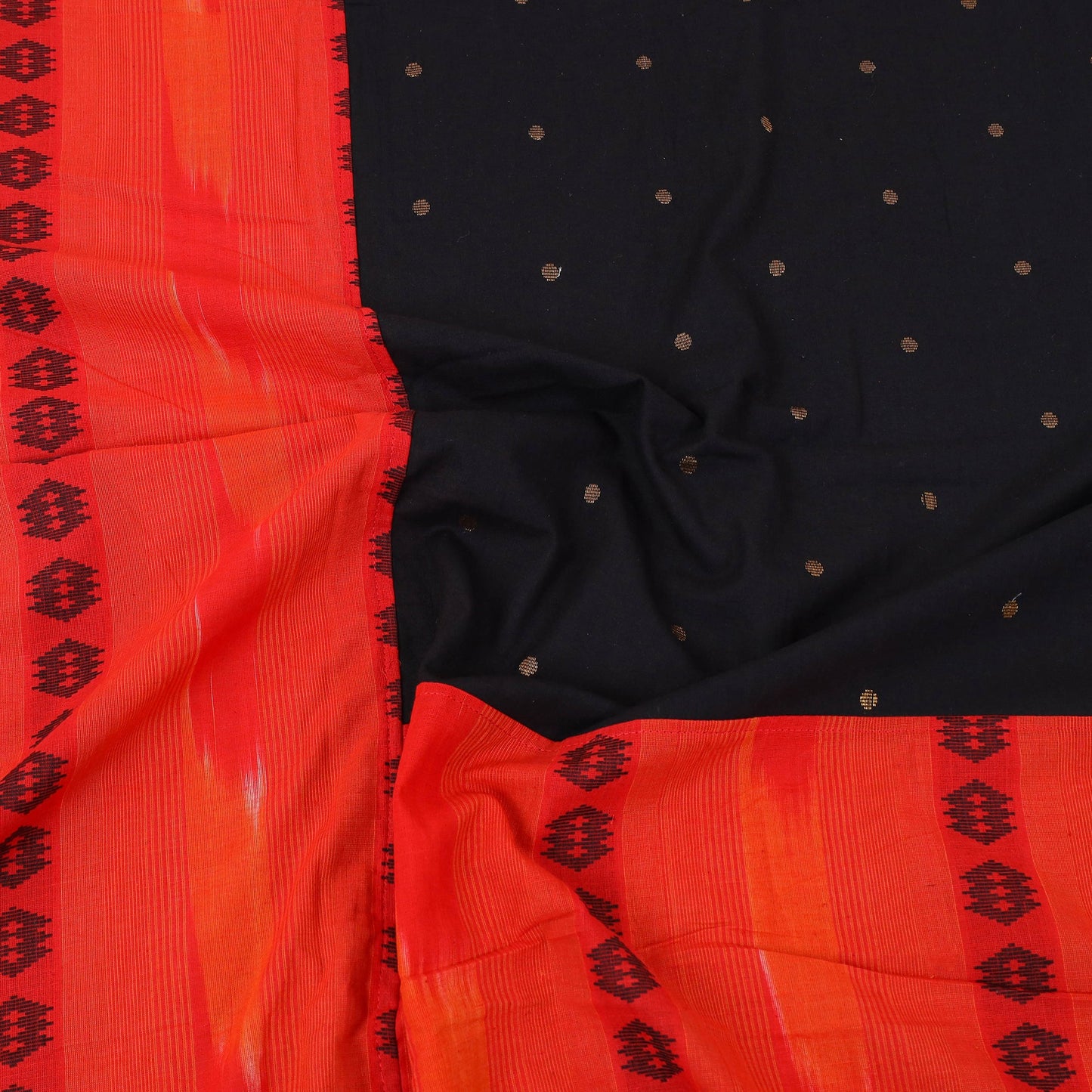 Red - patchwork cotton double jacquard bed sheet set 17