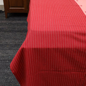 Buy Red Patchwork Cotton Double Jacquard Bed Sheet Set