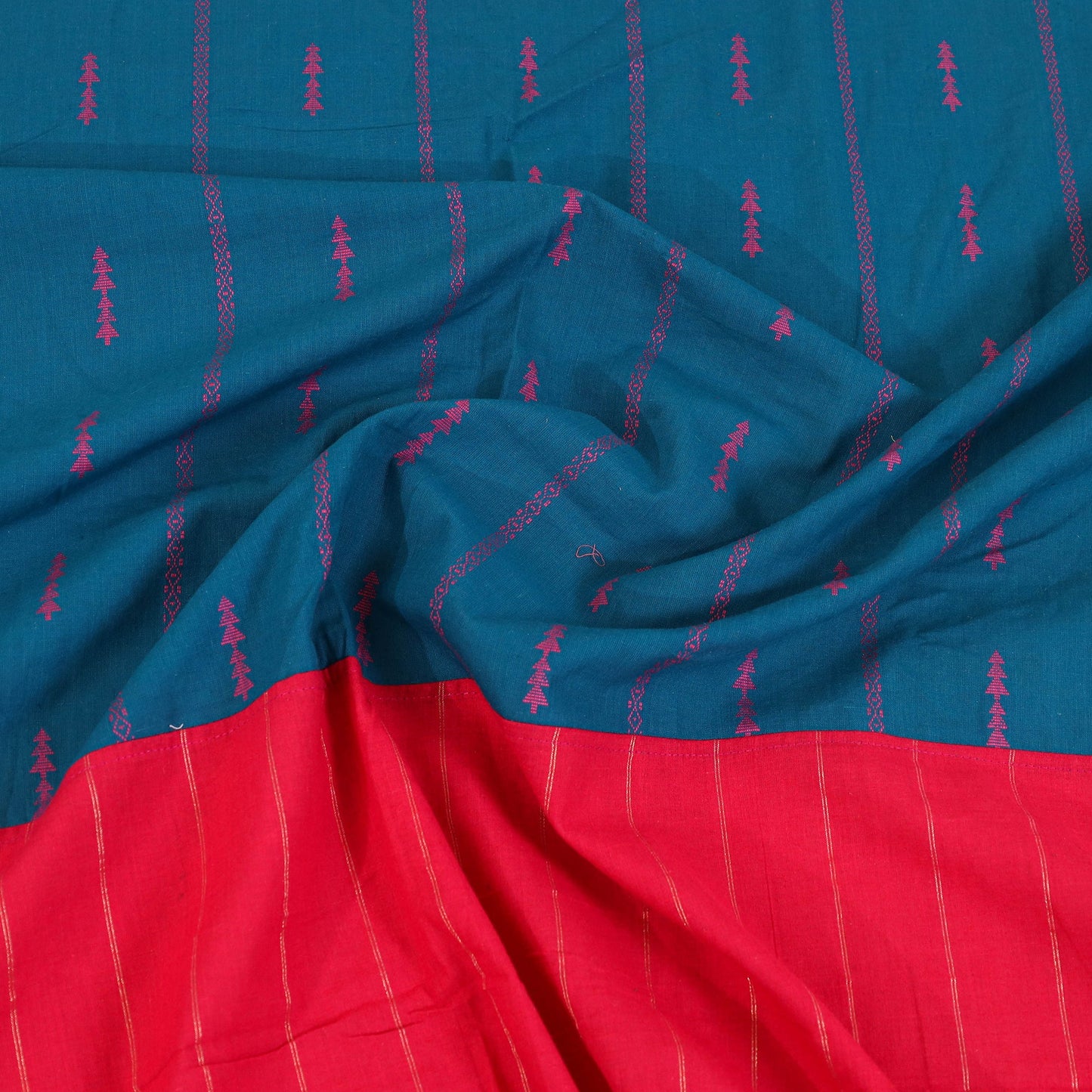 Buy Patchwork Cotton Double Jacquard Bedsheet Set