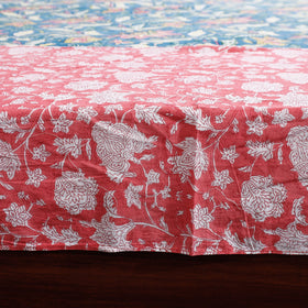 Buy Block Print Patchwork Cotton Sanganeri Bed Sheet