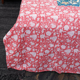 Buy Block Print Patchwork Cotton Sanganeri Bed Sheet