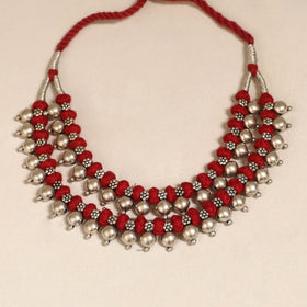 Patwa thread beads necklace by kailash 04 - handcrafted