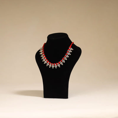 Patwa thread beads necklace by kailash 13 - handcrafted