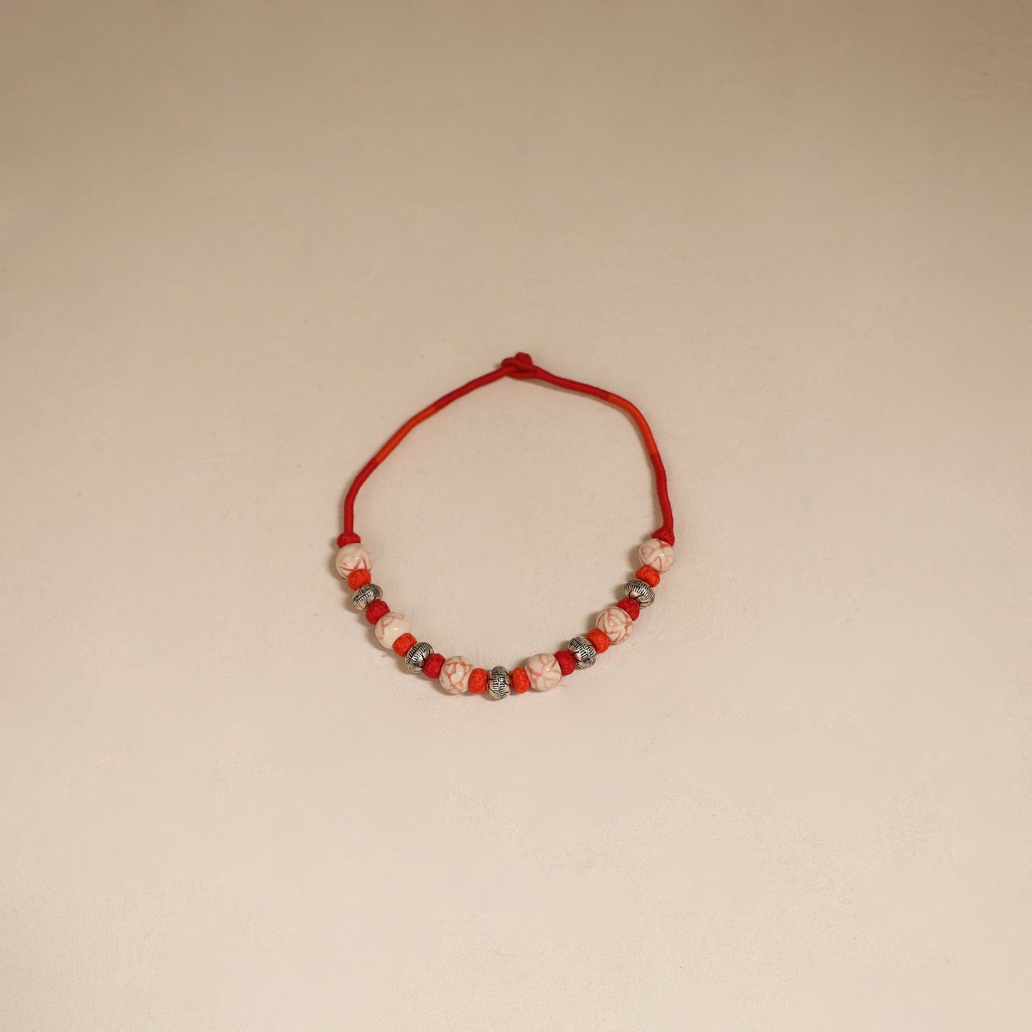 Patwa thread beads necklace by kailash 26 - handcrafted