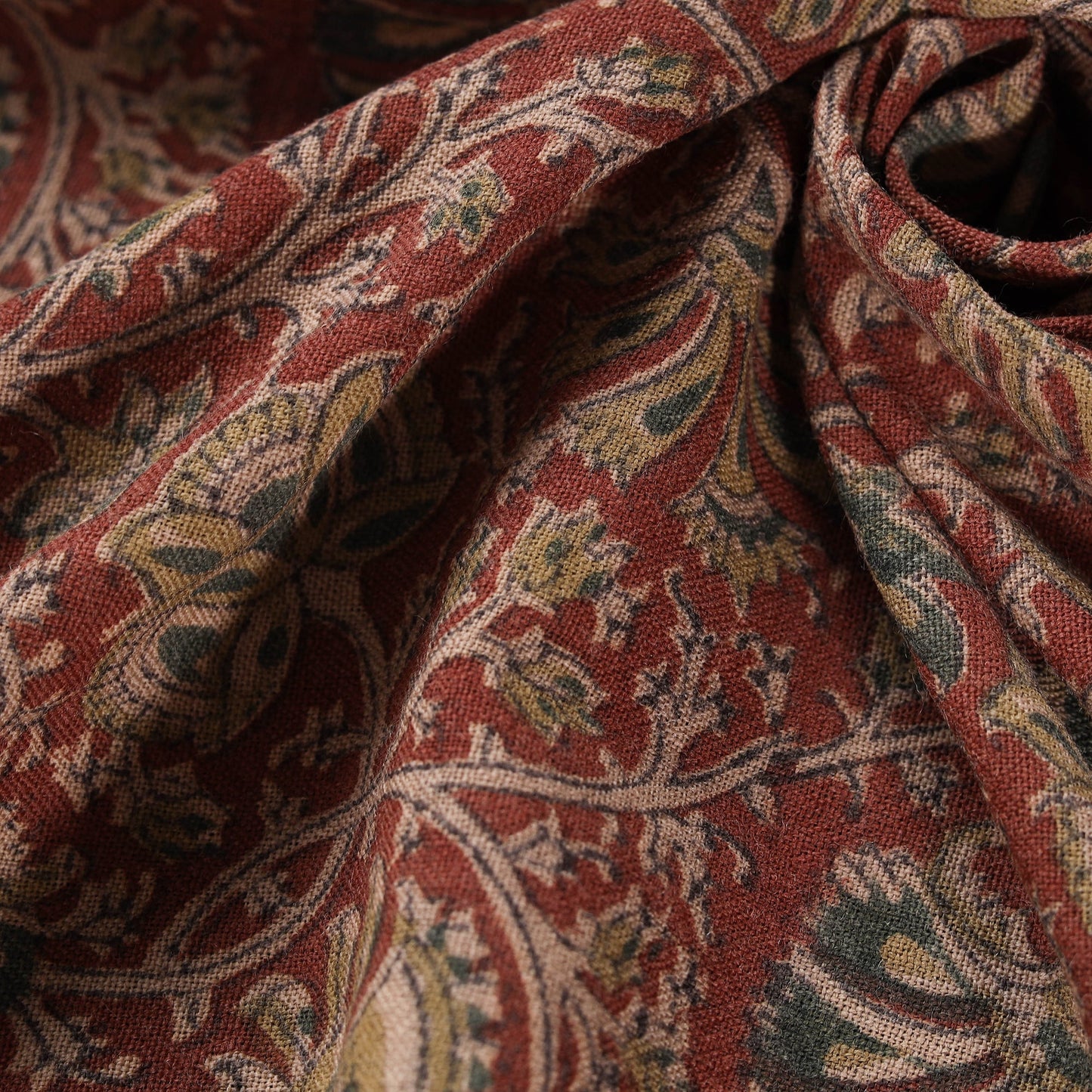 Pedana hand block print handwoven pure wool natural dyed