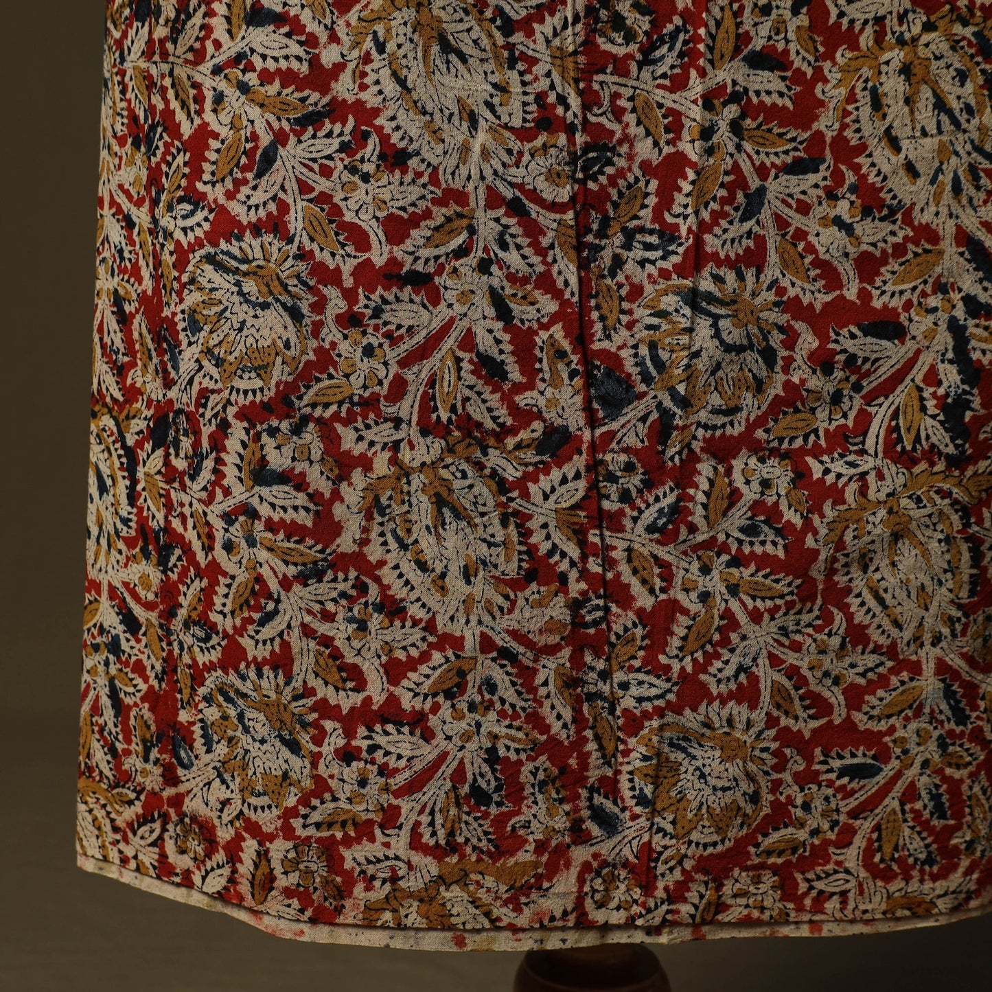 Pedana hand block print natural dyed cotton kalamkari 2pc