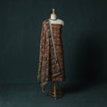 Pedana hand block print natural dyed cotton kalamkari 2pc