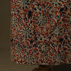 Pedana hand block print natural dyed cotton kalamkari 2pc