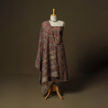 Pedana hand block print natural dyed cotton kalamkari 2pc