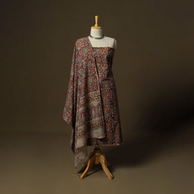 Pedana hand block print natural dyed cotton kalamkari 2pc