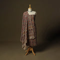 Pedana hand block print natural dyed cotton kalamkari 2pc