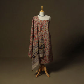 Pedana hand block print natural dyed cotton kalamkari 2pc