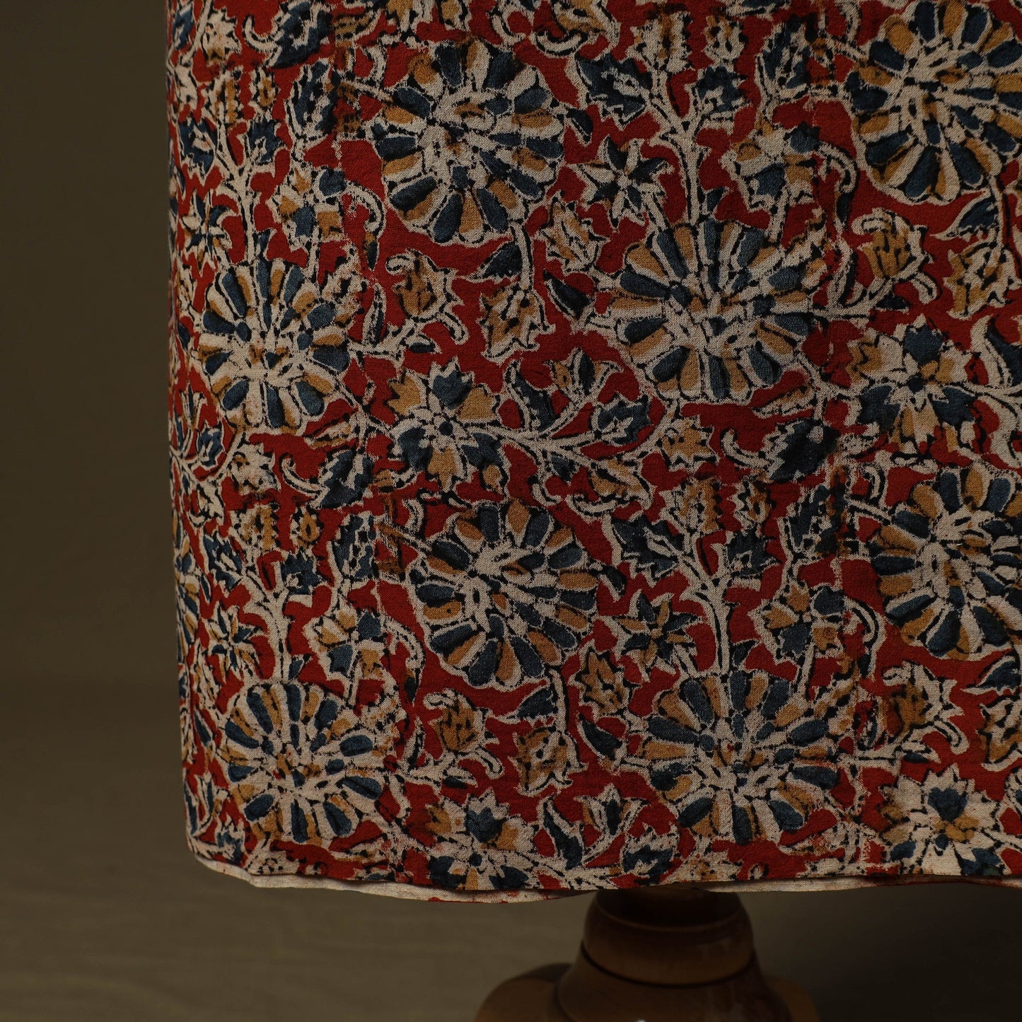 Pedana hand block print natural dyed cotton kalamkari 2pc