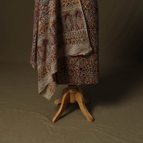 Pedana hand block print natural dyed cotton kalamkari 2pc