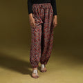 Pedana hand natural dyed cotton kalamkari afghani salwar 18