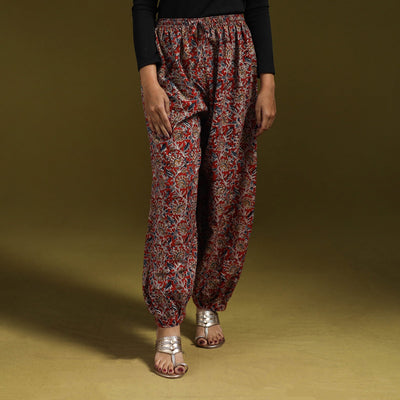 Pedana hand natural dyed cotton kalamkari afghani salwar 18