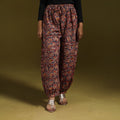 Pedana hand natural dyed cotton kalamkari afghani salwar 11