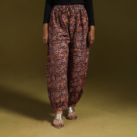 Pedana hand natural dyed cotton kalamkari afghani salwar 11