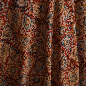 Pedana hand block print natural dyed cotton kalamkari