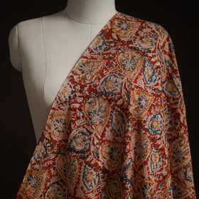 Pedana hand block print natural dyed cotton kalamkari