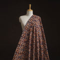 Pedana hand block print natural dyed cotton kalamkari