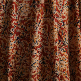 Pedana hand block print natural dyed cotton kalamkari