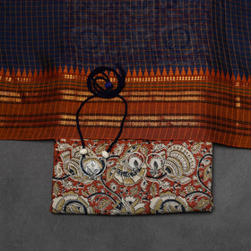 Pedana kalamkari cotton 2pc unstitched dress material