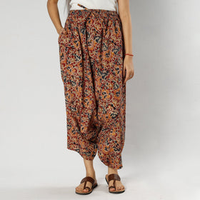 Buy Pedana Kalamkari Block Print Cotton Harem Pant Online at iTokri.com