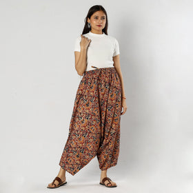 Buy Pedana Kalamkari Block Print Cotton Harem Pant Online at iTokri.com