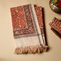 Buy Pedana Kalamkari Block Printed Handloom Cotton Towel Online at iTokri.com