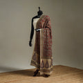 Pedana natural dyed cotton kalamkari dupatta 03