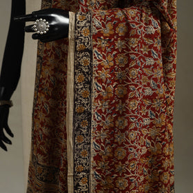 Pedana natural dyed cotton kalamkari dupatta 08