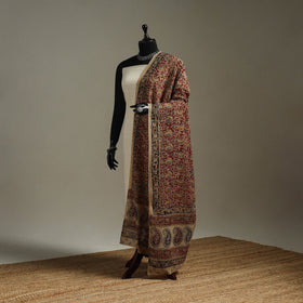 Pedana natural dyed cotton kalamkari dupatta 12