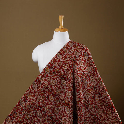 Pedana natural dyed cotton kalamkari fabric 06 - handcrafted