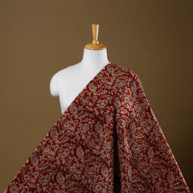 Pedana natural dyed cotton kalamkari fabric 06 - handcrafted