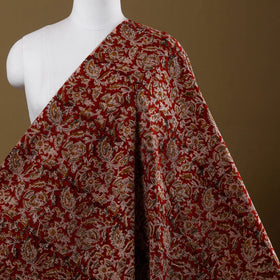 Pedana natural dyed cotton kalamkari fabric 06 - handcrafted