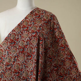 Pedana natural dyed cotton kalamkari fabric 08 - handcrafted