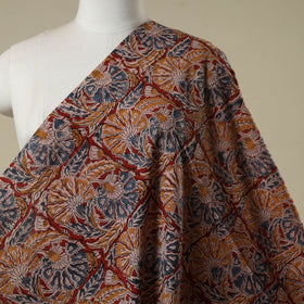 Pedana natural dyed cotton kalamkari fabric 09 - handcrafted