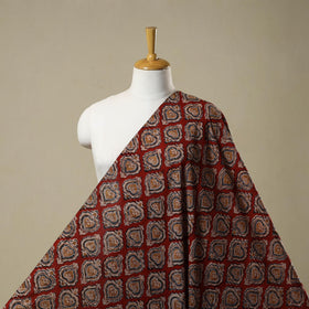 Pedana natural dyed cotton kalamkari fabric 11 - handcrafted