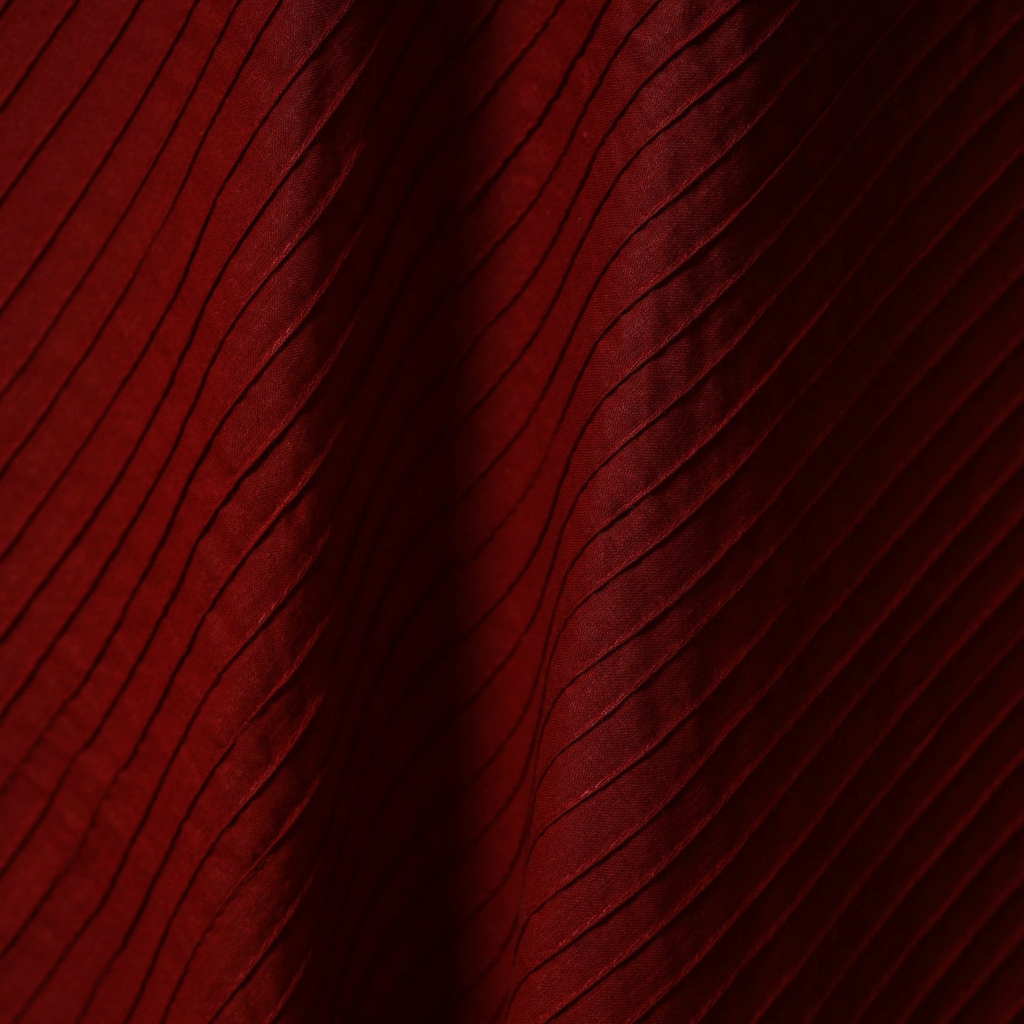 Pintuck plain cotton fabric 05 - handcrafted