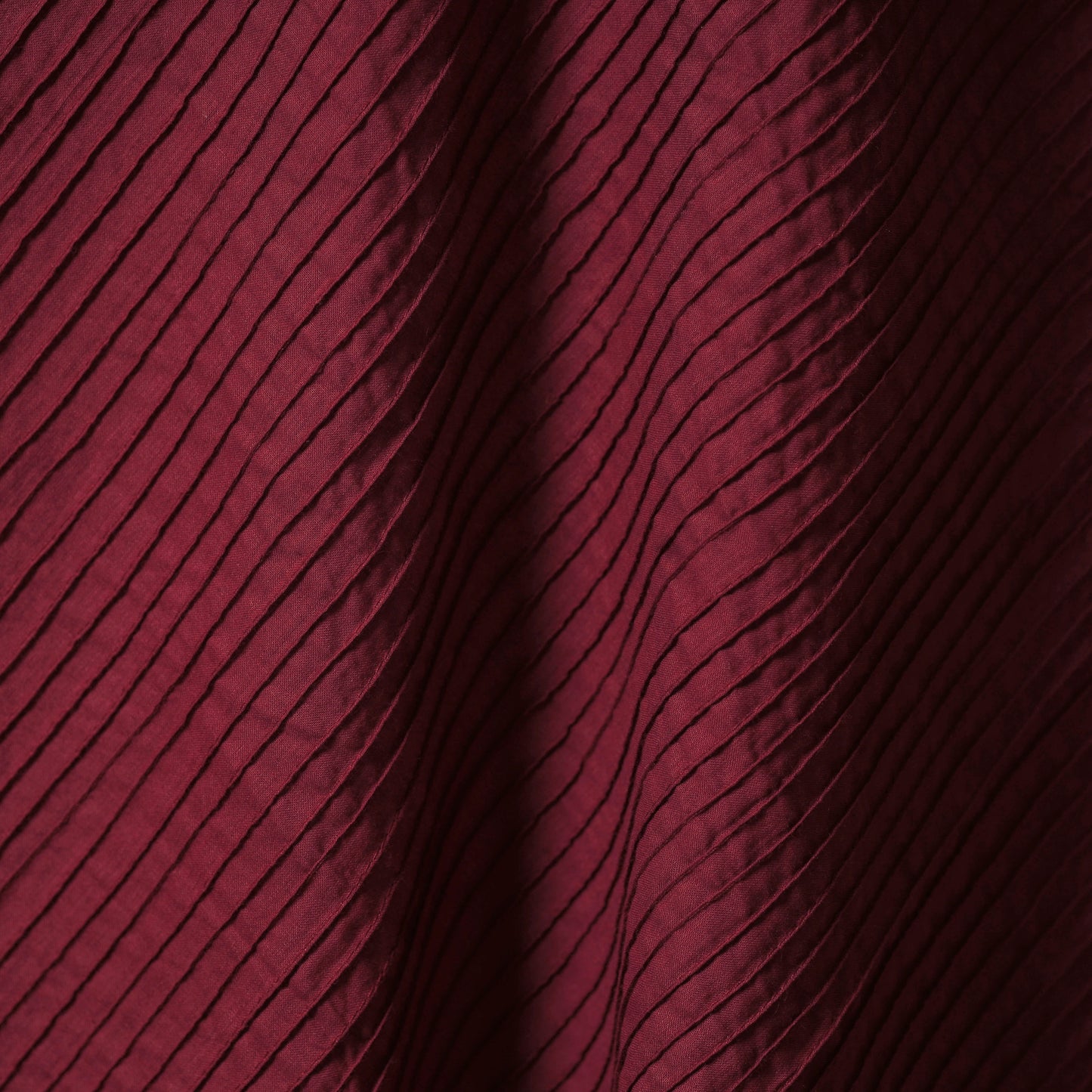 Pintuck plain cotton fabric 07 - handcrafted