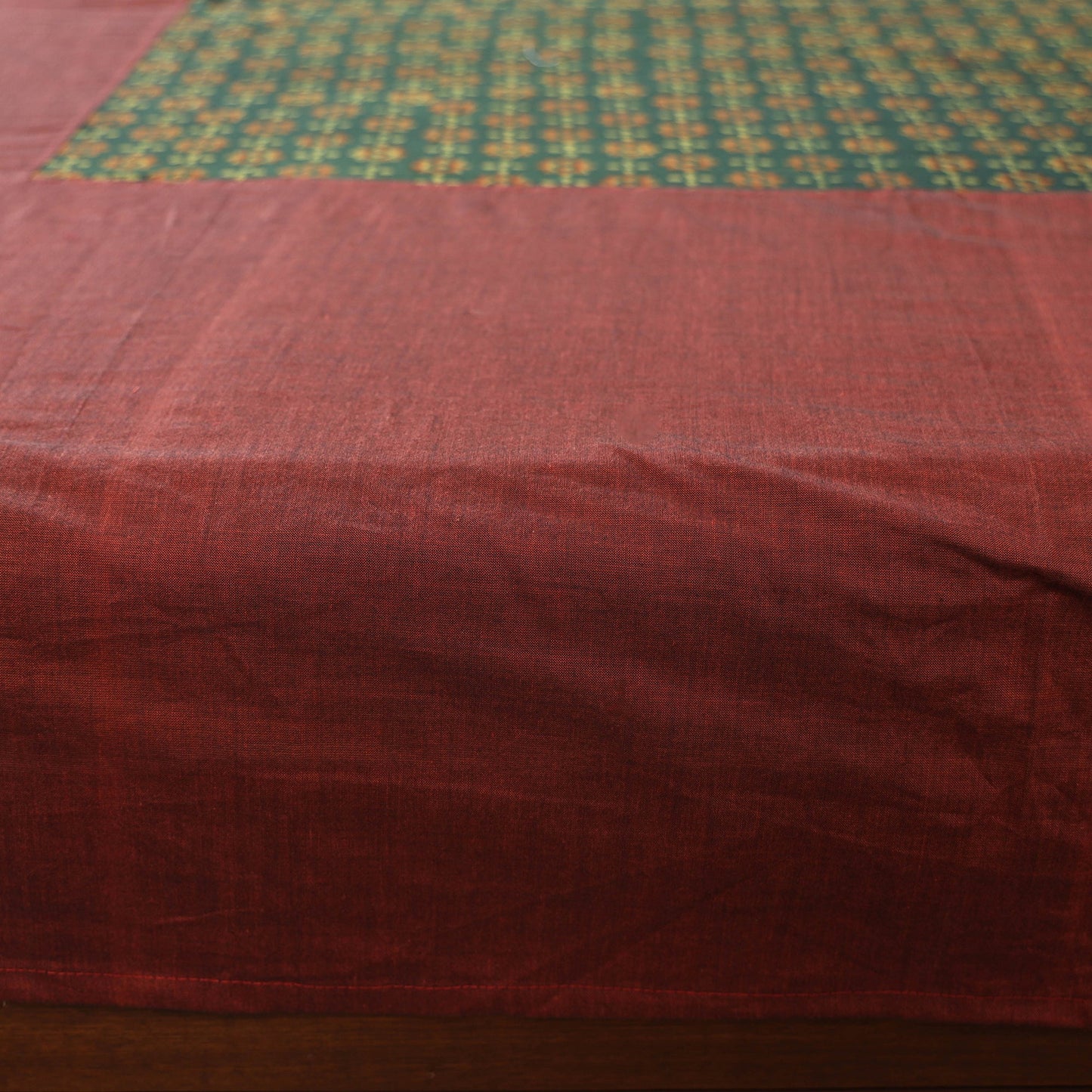plain double bed cover 