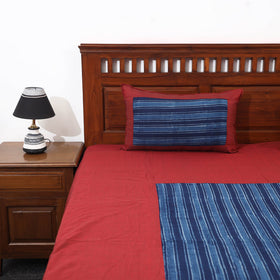 plain double bed cover 