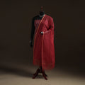 Plain cotton kota doria dupatta 32 - handcrafted